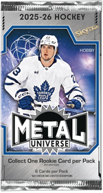 2025-26 Upper Deck Skybox Metal Universe Hockey Hobby, loose pack 1pcs