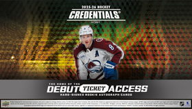 2025-26 Upper Deck Credentials Hockey Hobby Box