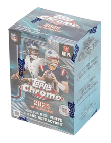 2025 Topps Chrome NFL Football Blaster Box