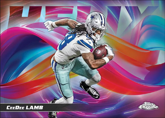 2025 Topps Chrome NFL Football Blaster Box