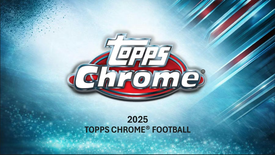 2025 Topps Chrome NFL Football Blaster Box