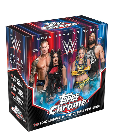 2026 Topps Chrome WWE Mega Box