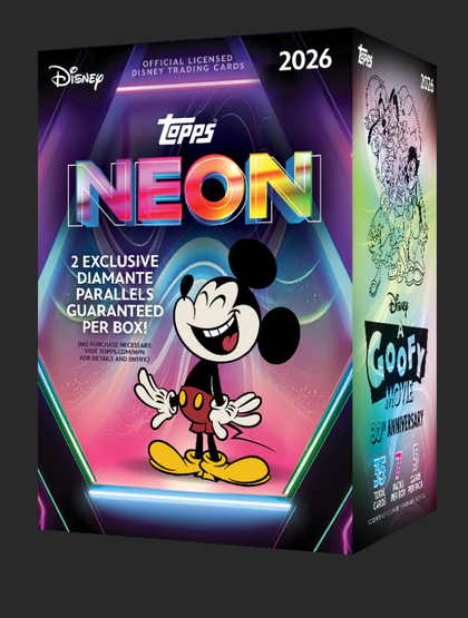 2026 Topps Disney Neon Blaster Box