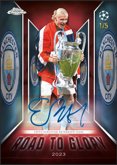 2025-26 Topps Chrome UEFA Club Competitions Hobby Box