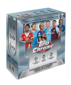 2025-26 Topps Chrome UEFA Club Competitions Mega Box