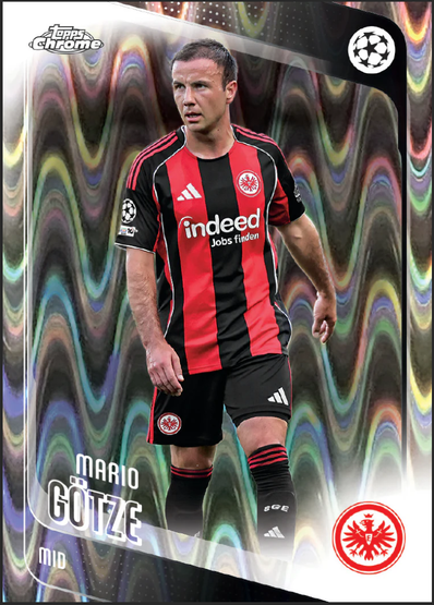 2025-26 Topps Chrome UEFA Club Competitions Blaster Box