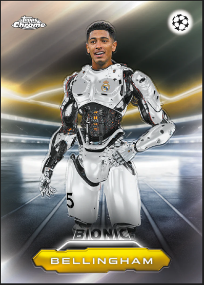 2025-26 Topps Chrome UEFA Club Competitions Blaster Box