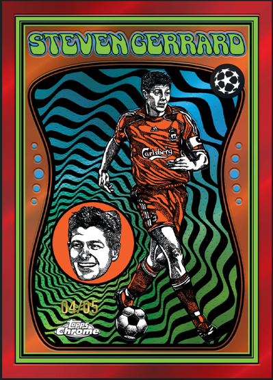 2025-26 Topps Chrome UEFA Club Competitions Blaster Box
