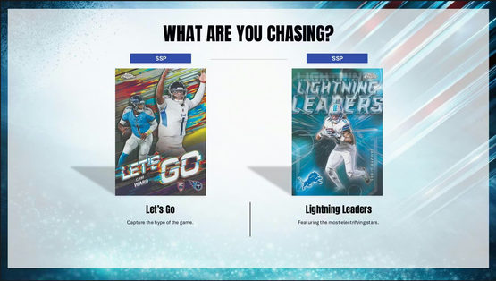 2025 Topps Chrome NFL Football Mega Box