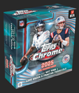 2025 Topps Chrome NFL Football Mega Box