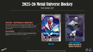 2025-26 Upper Deck Skybox Metal Universe Hockey Blaster Box