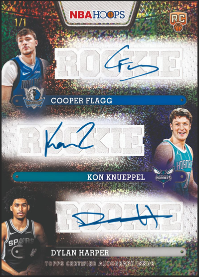 2025-26 Topps NBA Hoops Basketball Hobby Box