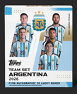 2025-26 Topps Argentina Team Set