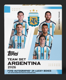 2025-26 Topps Argentina Team Set