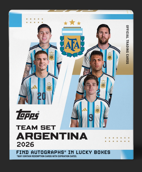 2025-26 Topps Argentina Team Set