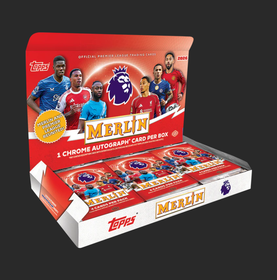 2025-26 Topps Merlin Premier League Soccer Hobby Box