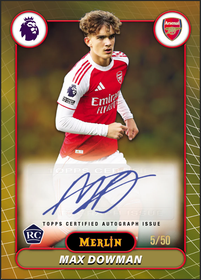 2025-26 Topps Merlin Premier League Soccer Hobby Box
