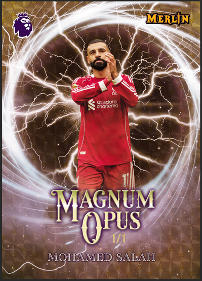 2025-26 Topps Merlin Premier League Soccer Hobby Box