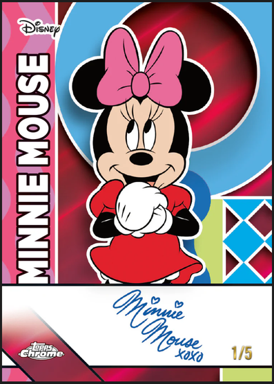 2026 Topps Chrome Disney Mega Box