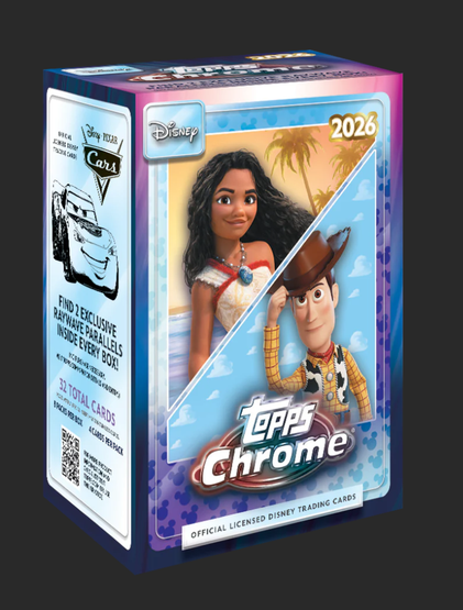 2026 Topps Chrome Disney Blaster Box