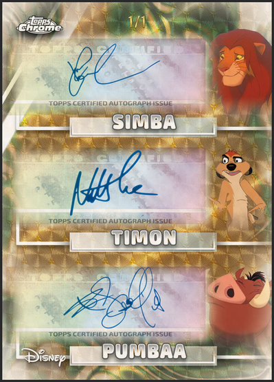 2026 Topps Chrome Disney Blaster Box