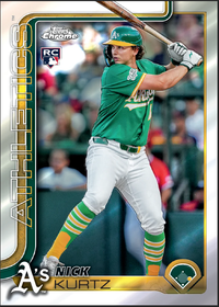 2025 Topps Chrome Update Series Baseball Blaster Box
