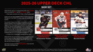 2025-26 Upper Deck CHL Hockey Hobby Box