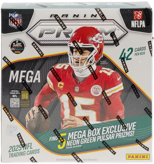2025 Panini Prizm Football Mega Box