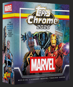 2026 Topps Chrome Marvel Comics Mega Box