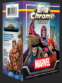 2026 Topps Chrome Marvel Comics Blaster Box