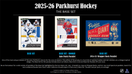 2025-26 Upper Deck Parkhurst Hockey Hobby Box