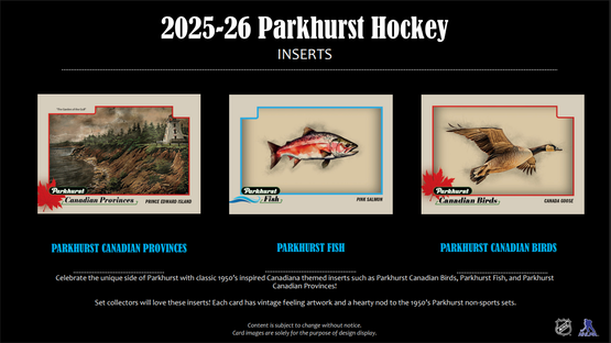 2025-26 Upper Deck Parkhurst Hockey Hobby Box