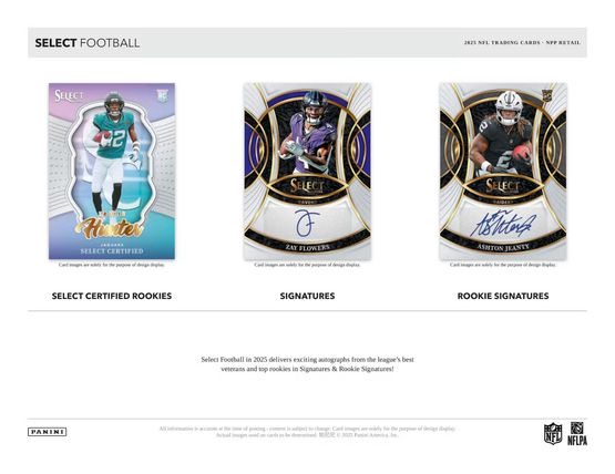2025 Panini Select Football Mega Box (Pink Prizm Shock Parallels)