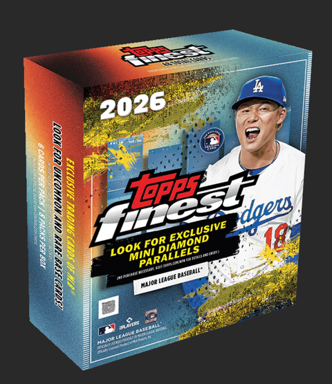 2026 Topps Finest Baseball Mega Box