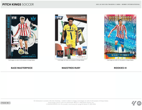 2025-26 Panini Pitch Kings La Liga Soccer Hobby International Box