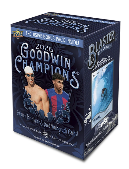 2026 Upper Deck Goodwin Champions Blaster Box