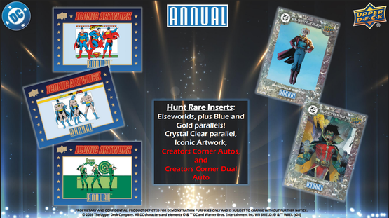 2024-25 Upper Deck DC Annual Hobby Box