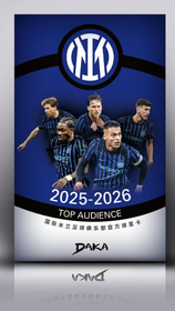 2025-26 DAKA OFFICIAL Inter Milan FC Top Audience Soccer Box