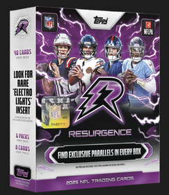2025 Topps Resurgence Football Mega Box