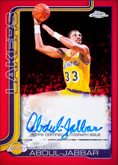 2025-26 Topps Chrome Updates NBA Basketball Blaster Box