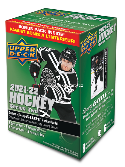 2021-22 Upper Deck Series 2 Hockey Blaster Box