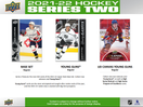 2021-22 Upper Deck Series 2 Hockey Blaster Box