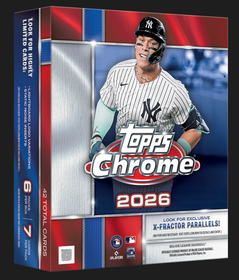 2026 Topps Chrome Baseball Mega Box