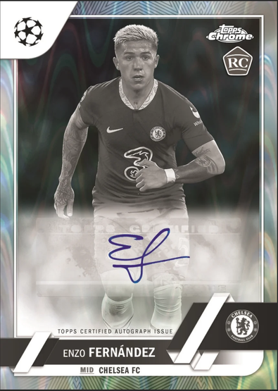 2022-23 Topps UEFA Club Competitions Chrome Soccer Hobby Box