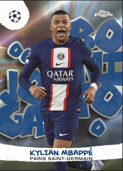 2022-23 Topps UEFA Club Competitions Chrome Soccer Hobby Box