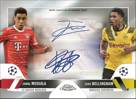 2022-23 Topps UEFA Club Competitions Chrome Soccer Hobby Box