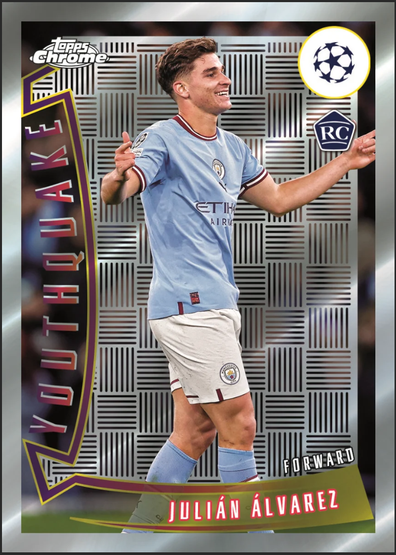 2022-23 Topps UEFA Club Competitions Chrome Soccer Hobby Box