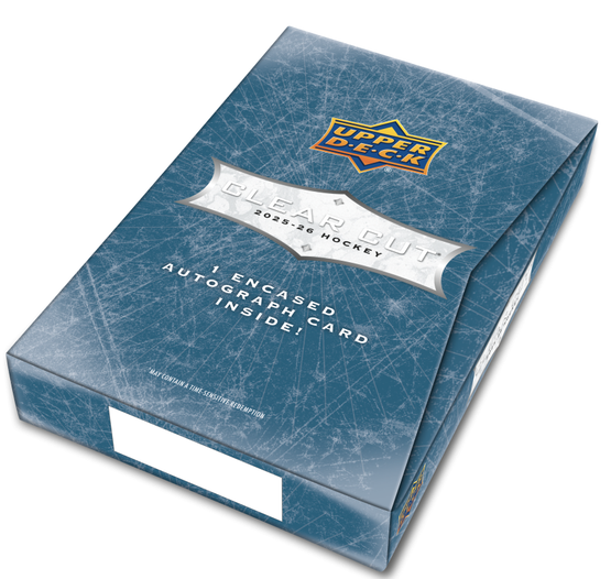 2025-26 Upper Deck Clear Cut Hockey Hobby Box