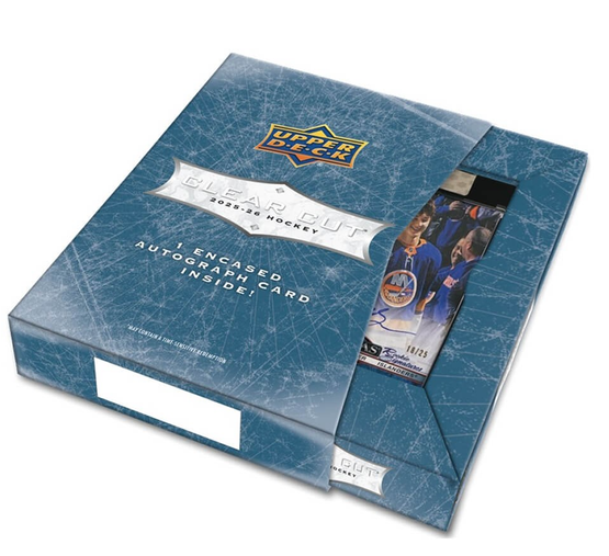 2025-26 Upper Deck Clear Cut Hockey Hobby Box