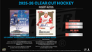 2025-26 Upper Deck Clear Cut Hockey Hobby Box